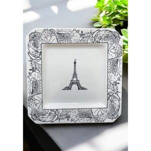 Mikasa Parisian Scenes 16 1/8" Square Serving‎ Platter Collected Design